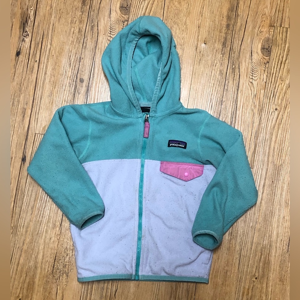 Patagonia Toddlers Micro D Snap T Fleece Jacket